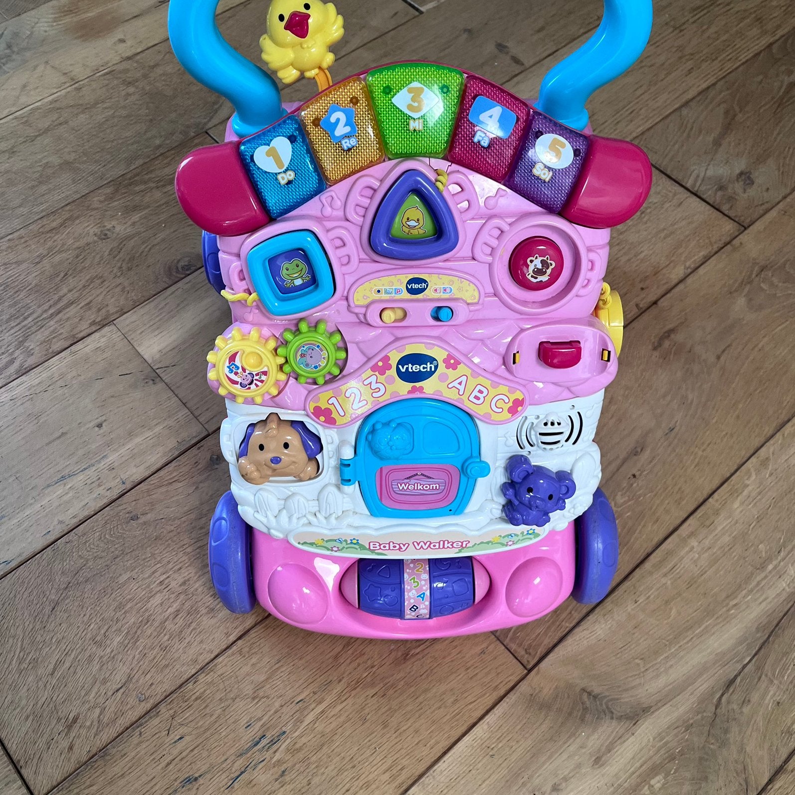 Loopwagen vtech, Ophalen, Zo goed als nieuw