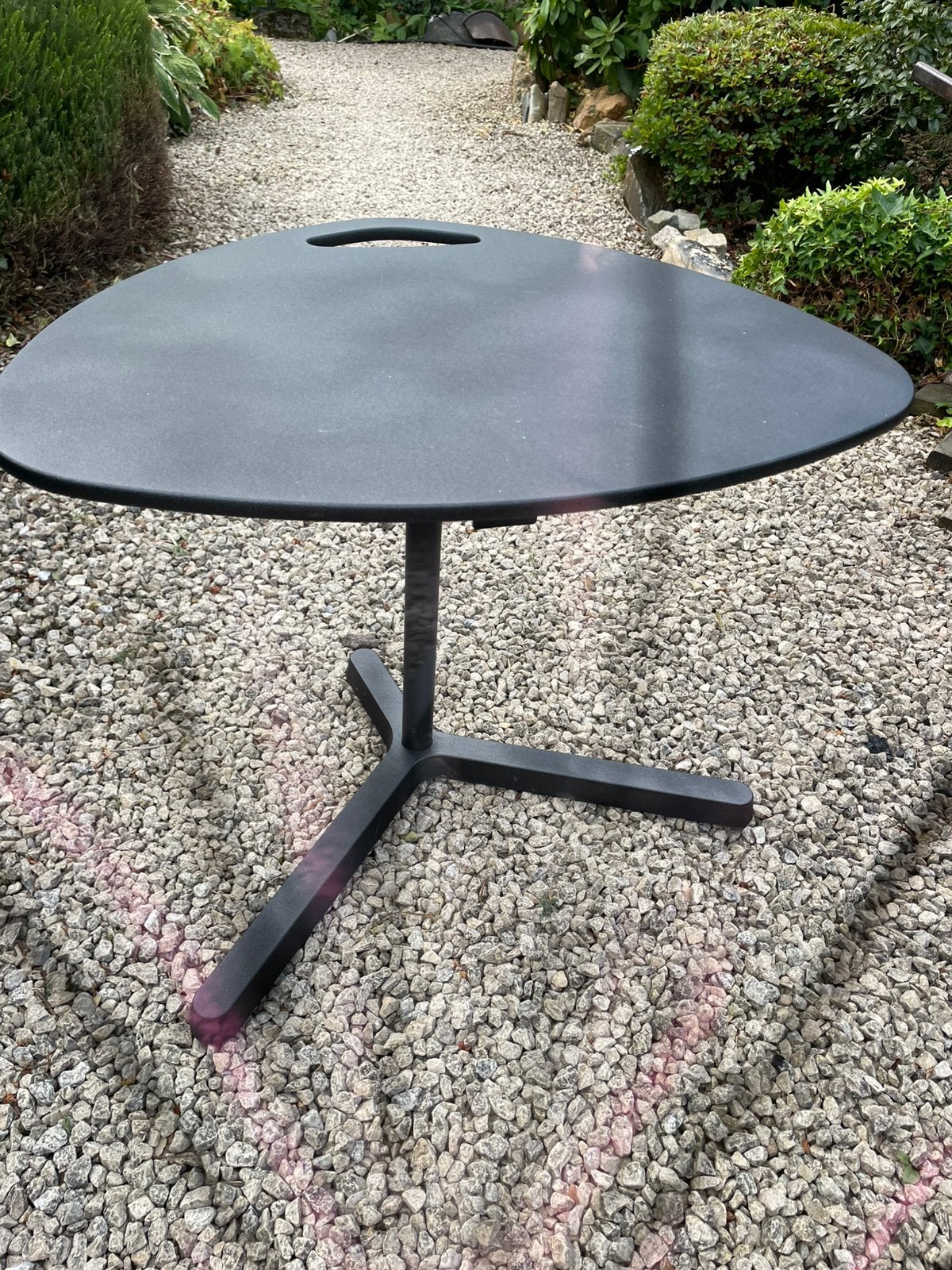 IKEA laptoptafel DAVE met handvat, Ophalen of Verzenden, In hoogte verstelbaar