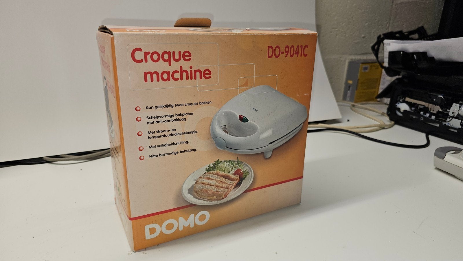 Crpque monsieur pan Domo DO9041C, Elektronische apparatuur, Ophalen, Gebruikt