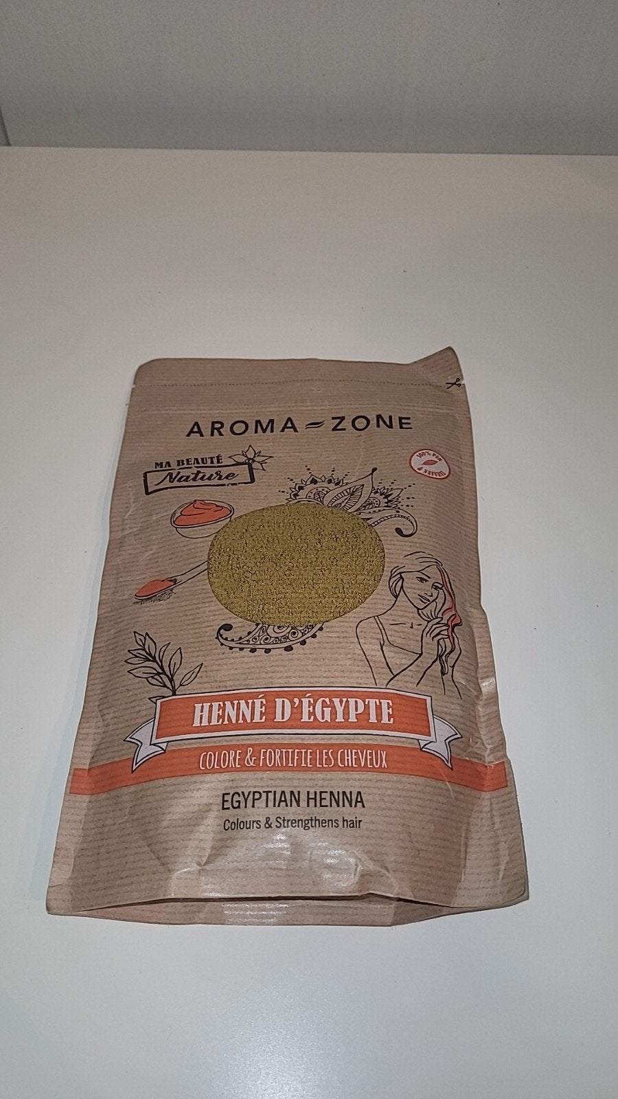 Henné d'Égypte Aroma Zone, Bruin