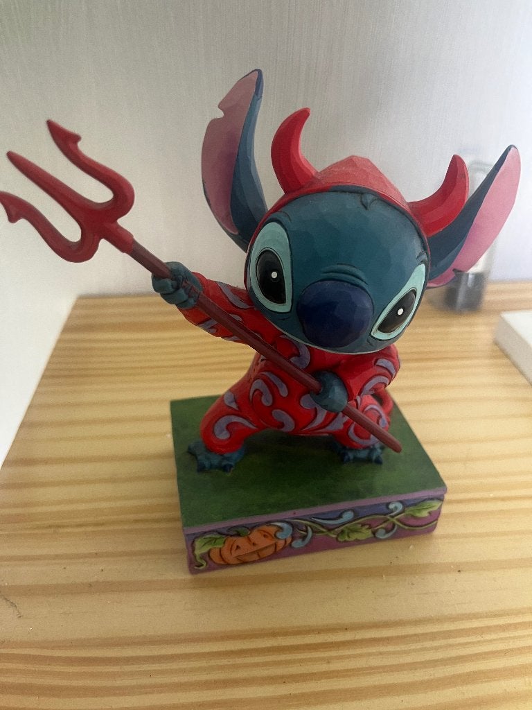 Stitch beeld, Antiek en Kunst, Ophalen, Overige onderwerpen, 20 - 50 cm, Overige materialen