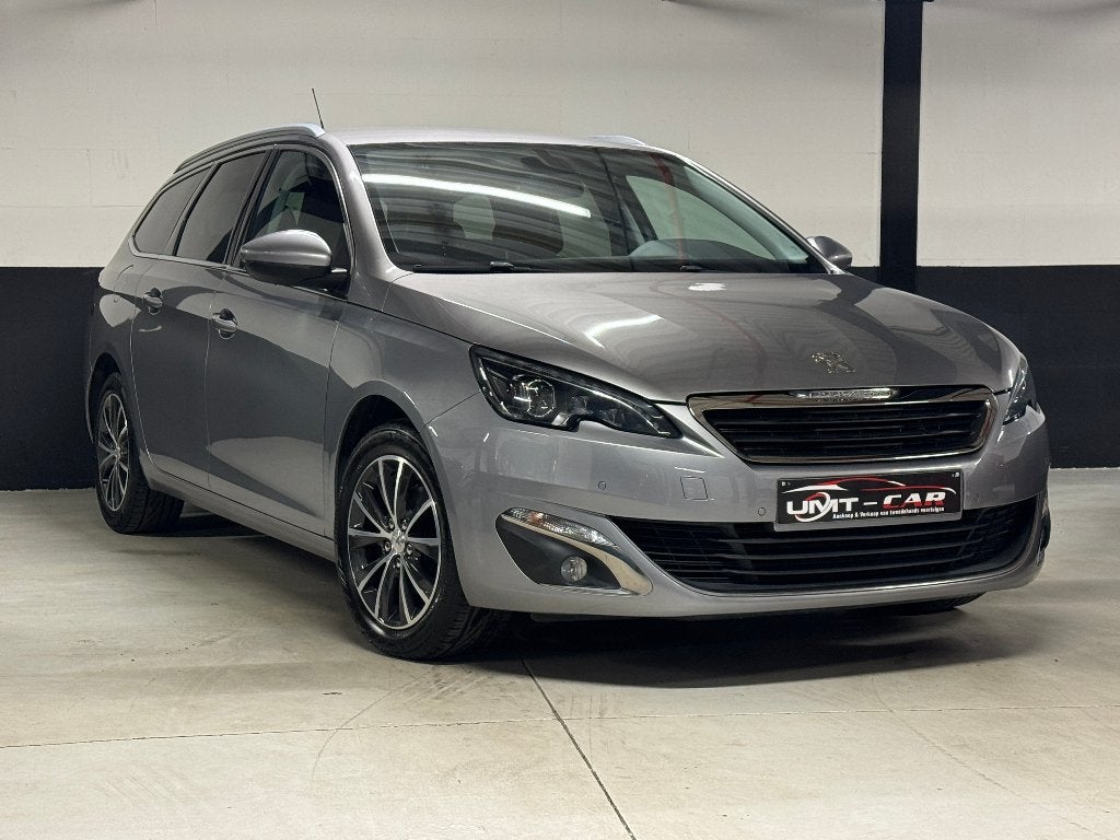 PEUGEOT 308 1.2i ALLURE /AUTOMAAT /LED /NAVI /GARANTIE /LEZ✅, Autos, Argent ou Gris, Achat, Euro 6, Entreprise