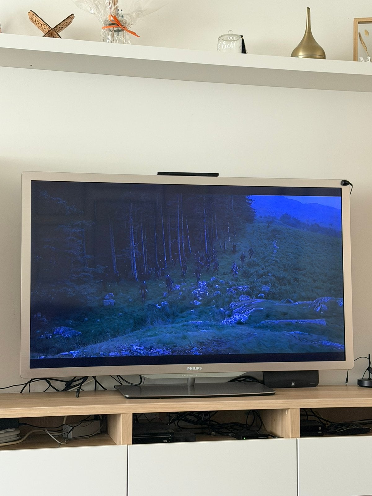 Tv philips 3D 55 pouces, Ophalen, Zo goed als nieuw, Philips