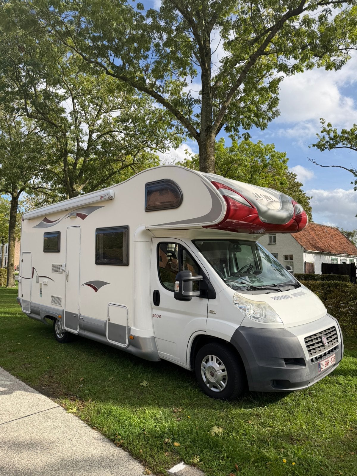 Mobilhome fiat, Integraal, Serrures de sécurité, Fiat, 7 tot 8 meter