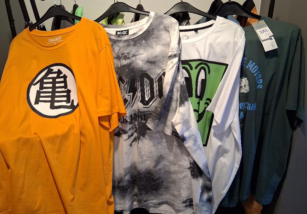 T-shrts Heren 3XL ( 4 stuks ), Kleding | Heren, T-shirts, Ophalen, Nieuw, Overige maten, Overige kleuren