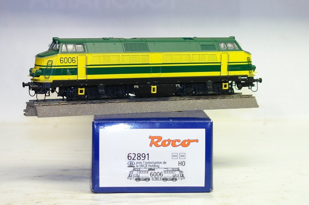 ROCO 62891 SNCB NMBS 6006 ST-GHISLAIN CC/DC, Hobby & Loisirs créatifs, Enlèvement ou Envoi, Comme neuf, Roco, Courant continu