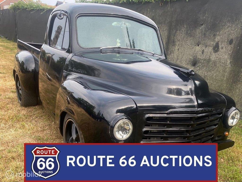Studebaker Deluxe Pickup | 1959 | Route 66 Auctions, Overige merken, Zwart, Bedrijf, Handgeschakeld
