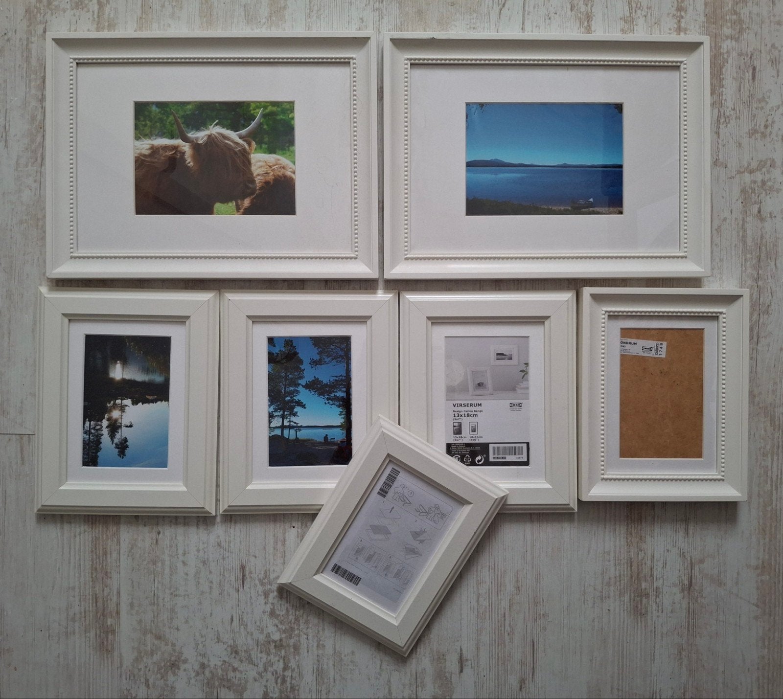Lot fotokaders Ikea., Ophalen