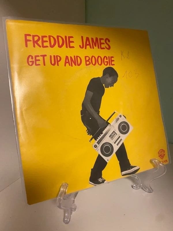 Freddie James – Get Up And Boogie, Cd's en Dvd's, Vinyl Singles, Verzenden, Gebruikt, Dance en House