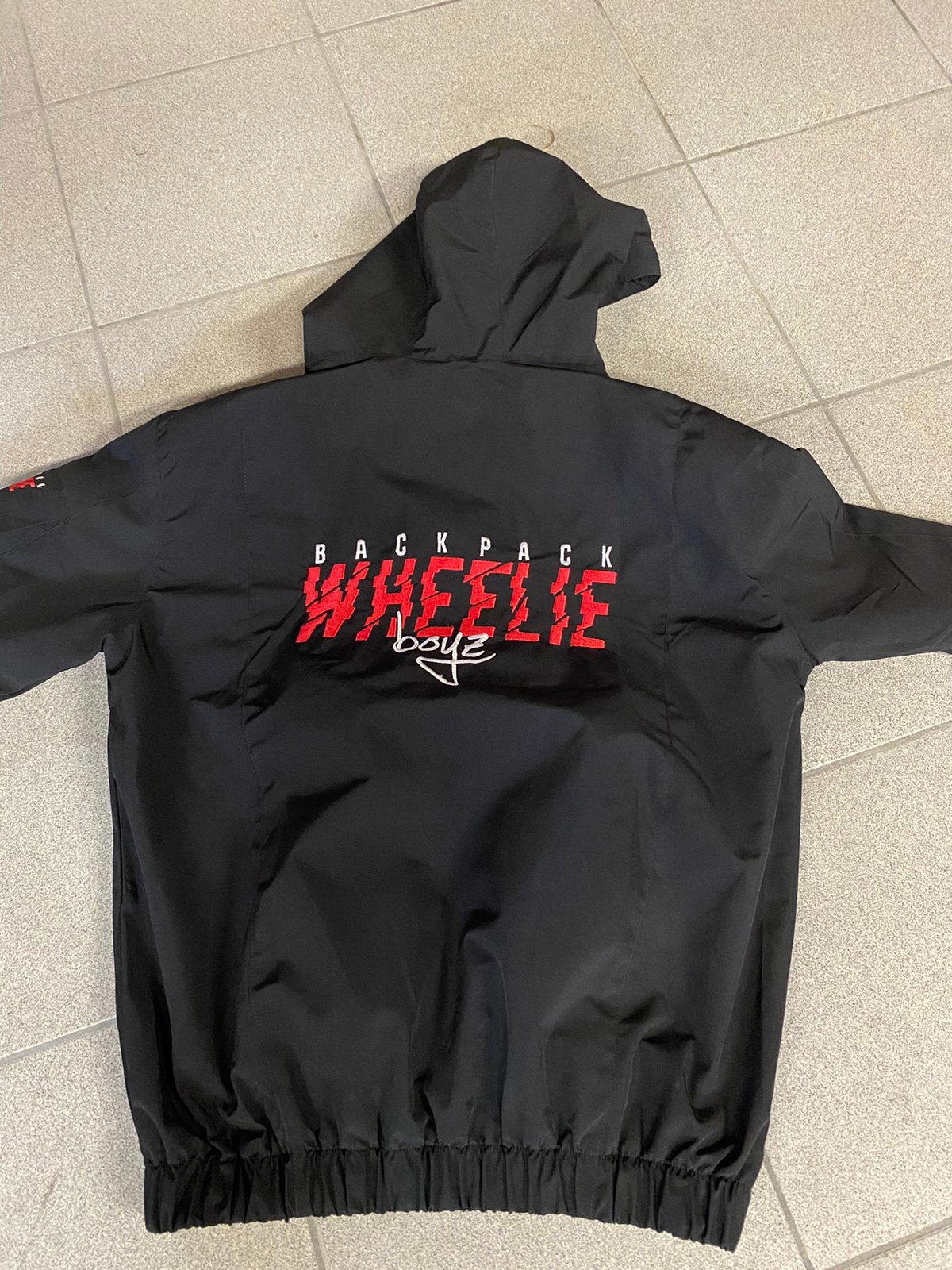 Windbreaker backpackwheelieboyz, Vêtements | Hommes, Pulls & Vestes, Enlèvement ou Envoi, Comme neuf