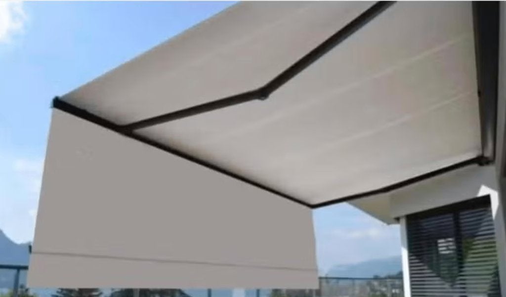 zonneluifel Gemotoriseerd Zonnescherm, Tuin en Terras, Zonneschermen, Ophalen, Elektrisch