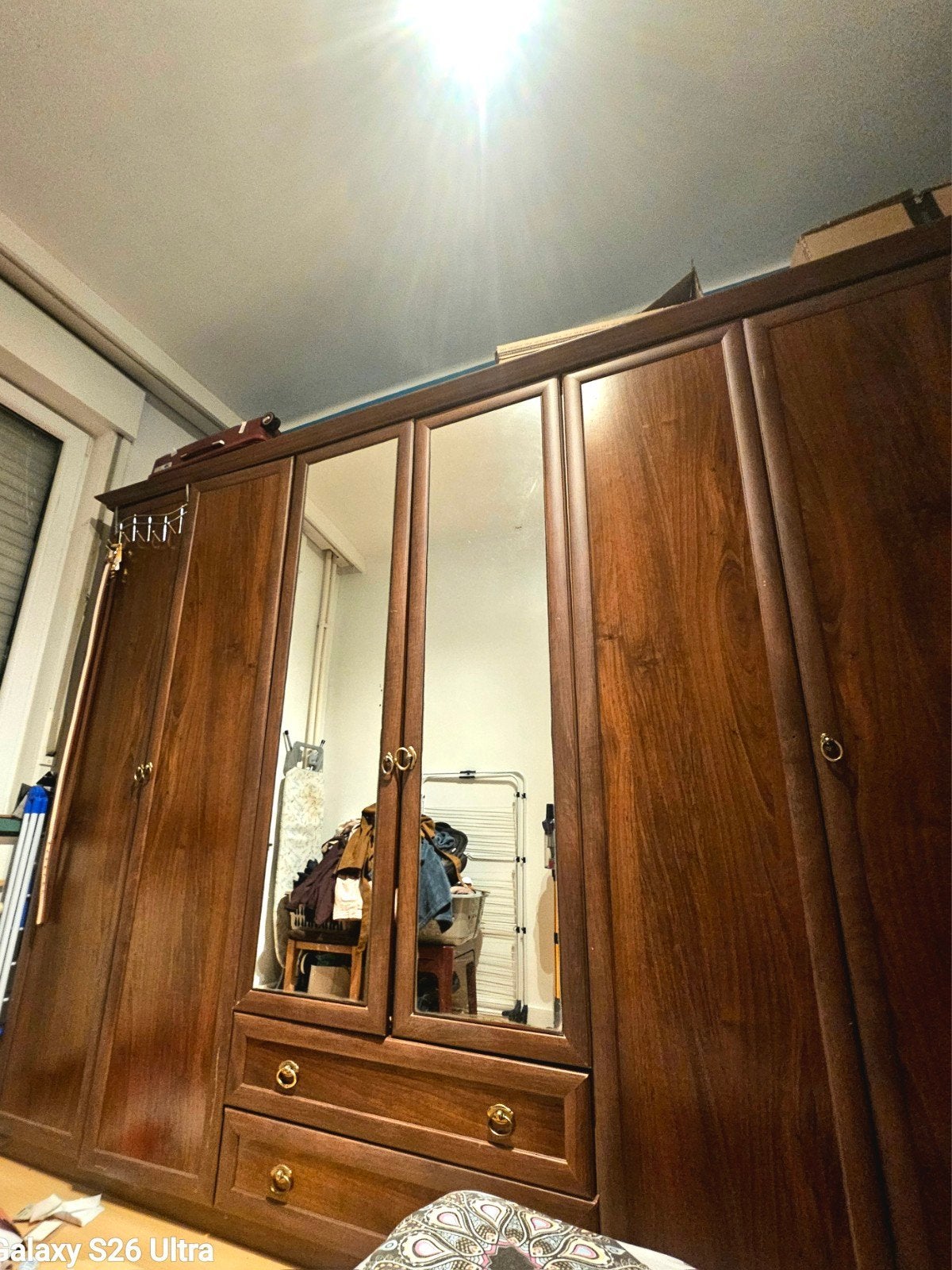 armoire 6 porte très bon état, Enlèvement, Utilisé, Deux personnes, Européen