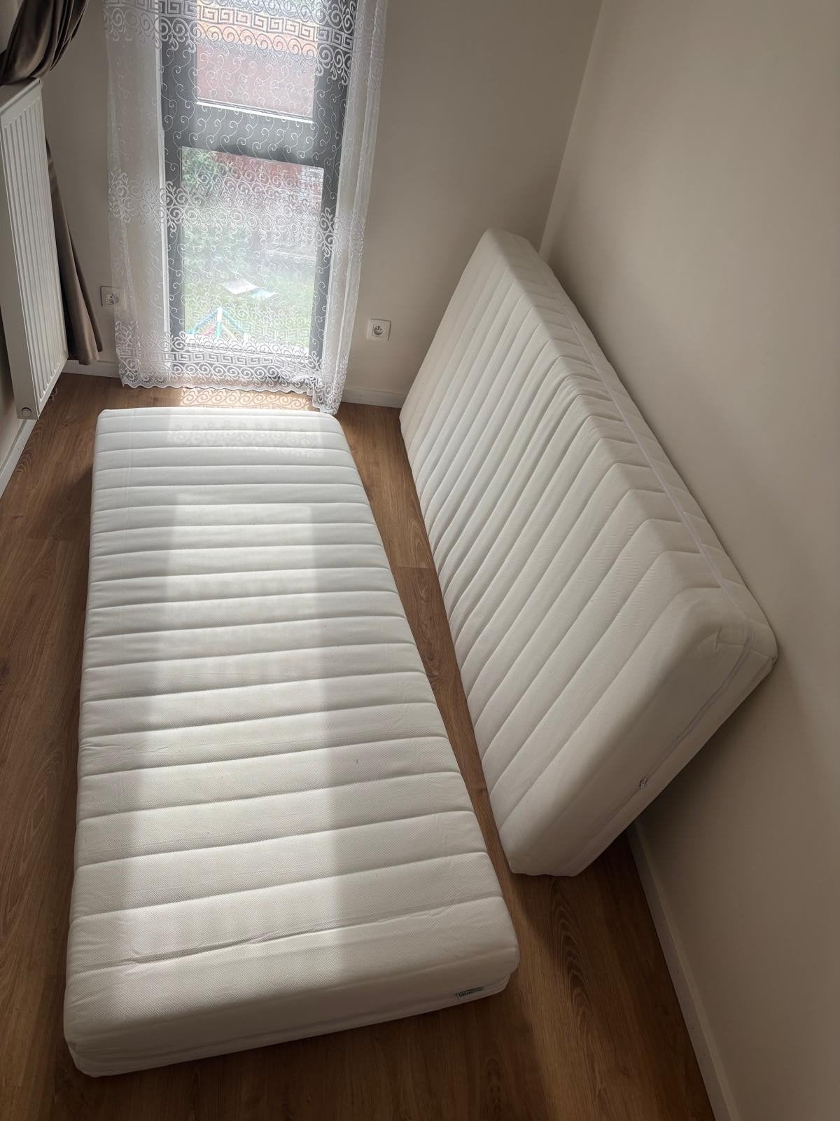 2 matelas à ressorts JYSK, 80 x 200 cm, neufs dans leur emba, Enlèvement, 200 cm