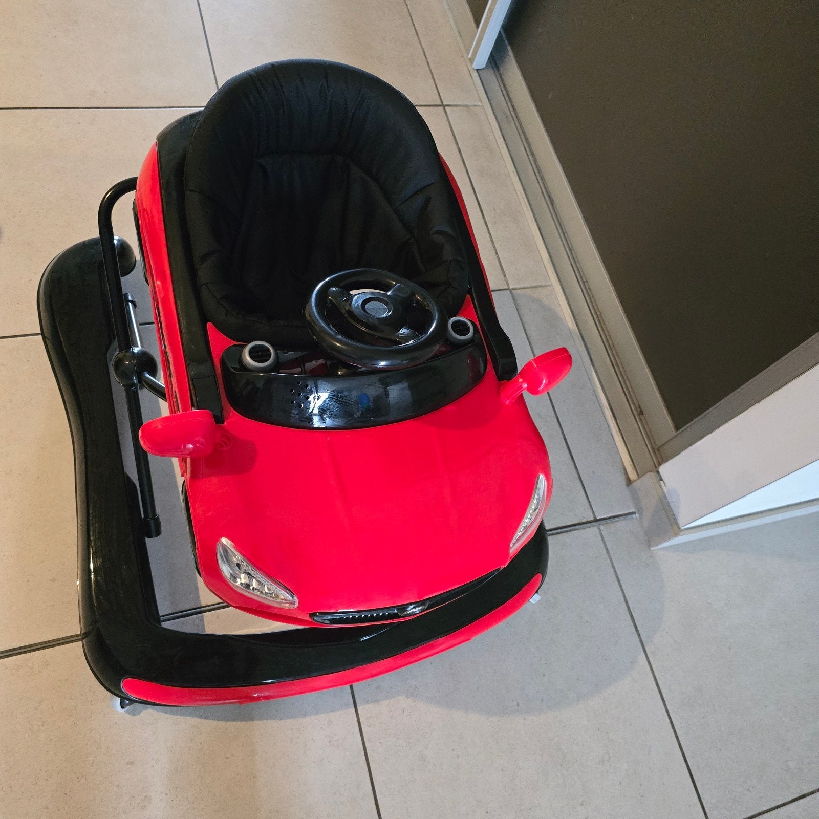 Bo Jungle 3-in-1 Baby Walker / Loopstoeltje - Ruby Red, Ophalen