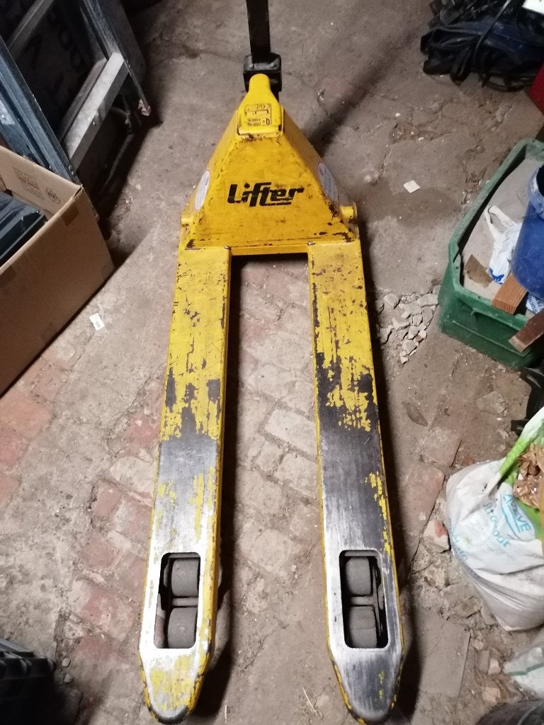 TRanspallet GOED merk PROFessional, 2ton, dubbel voorwiel, Enlèvement, Comme neuf