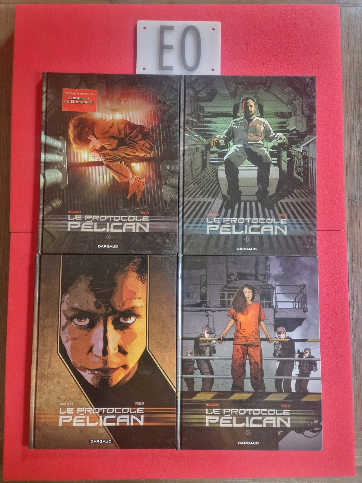lot de 4 bd le protocole pélican 1 à 4,EO (integrale de la s, Livres, Enlèvement ou Envoi