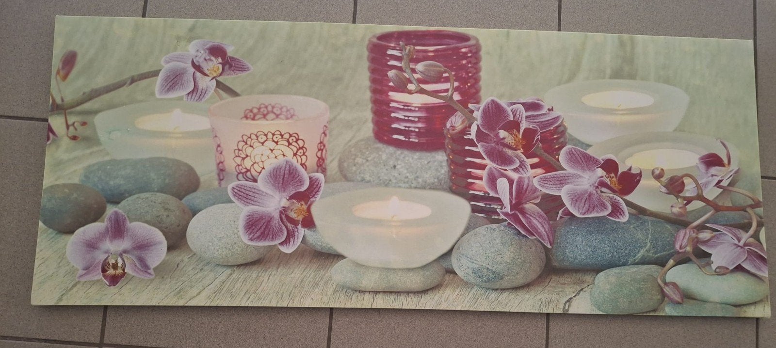 Decoratieve wanddecoratie met lichtjes, Ophalen