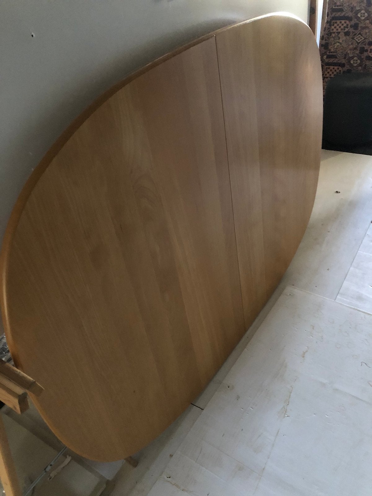 Tafel ovaal, Huis en Inrichting, Ophalen, Zo goed als nieuw, Ovaal
