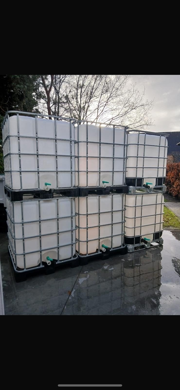 IBC Vaten, 150 liter of meer, Ophalen, Zo goed als nieuw, Kunststof