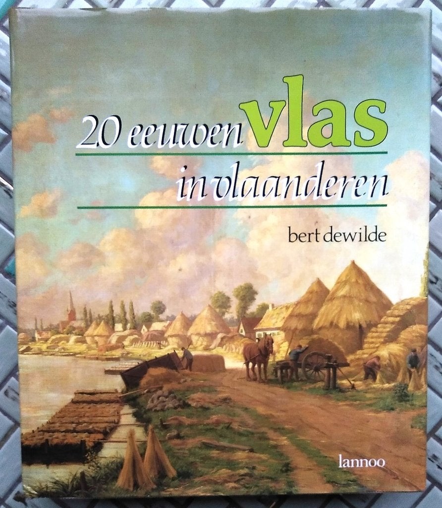 boek " 20 Eeuwen vlas in Vlaanderen", Boeken, Ophalen of Verzenden, Zo goed als nieuw