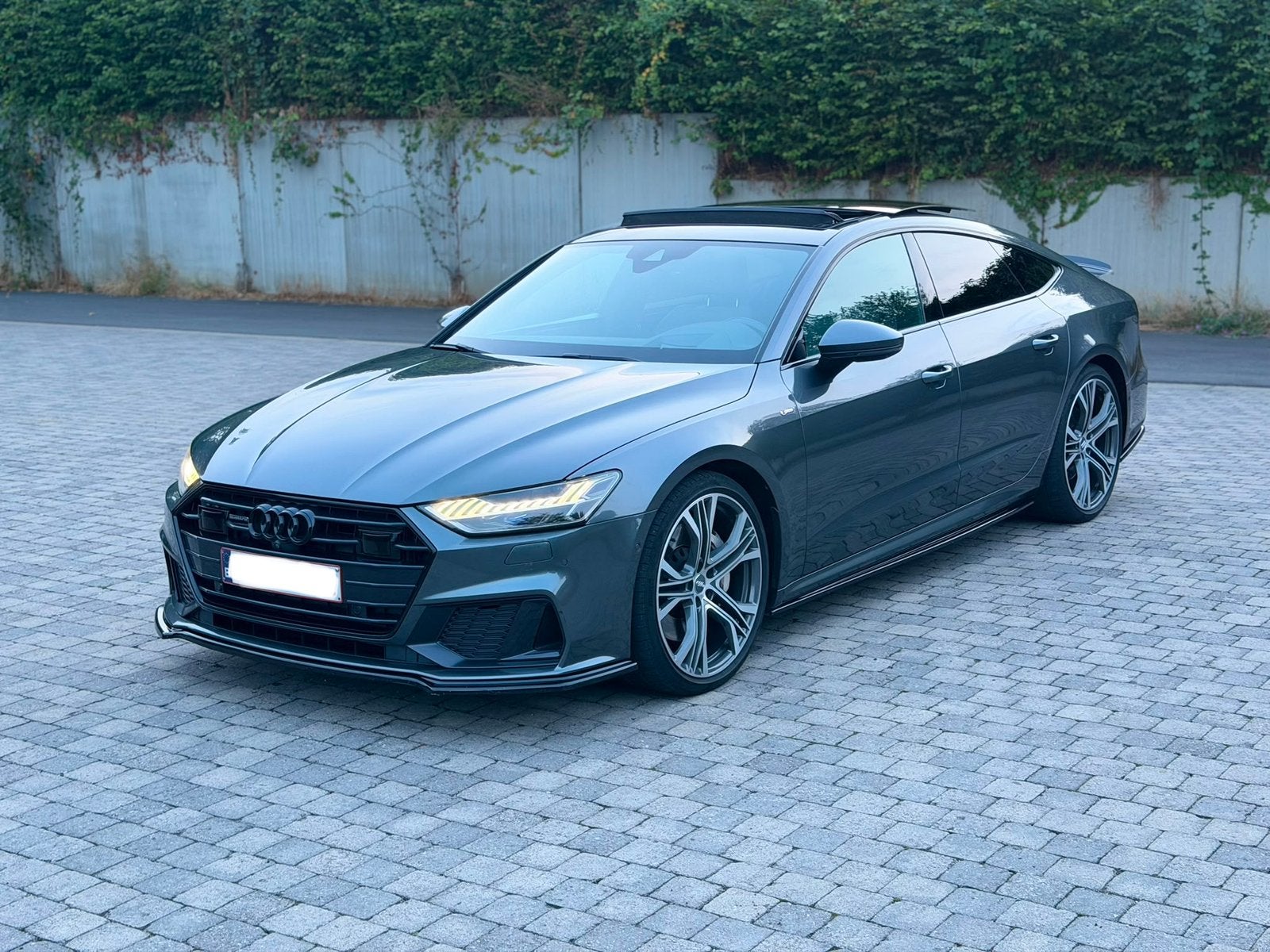 Audi A7 55 TFSI quattro-S Line 3X-Matrix-Full Options, Auto's, Audi, Euro 6, Grijs, Particulier, Apple Carplay