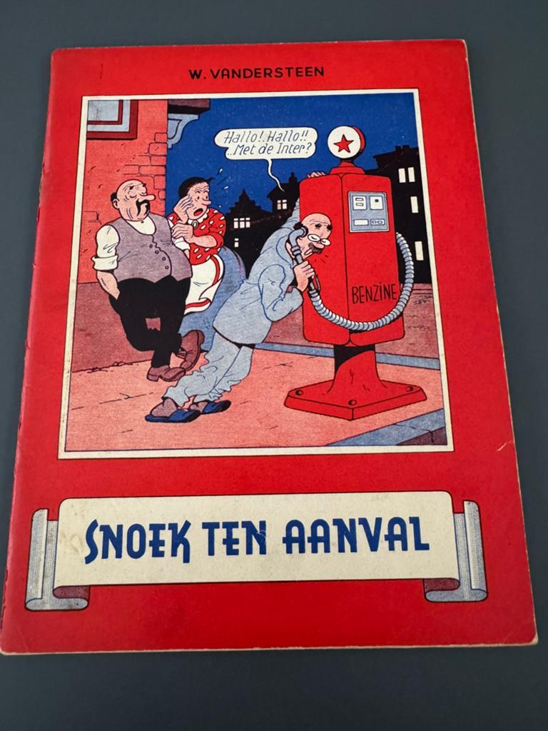 De familie Snoek 6. Snoek ten aanval (1952) W.Vandersteen, Eén stripboek, Ophalen of Verzenden, Gelezen