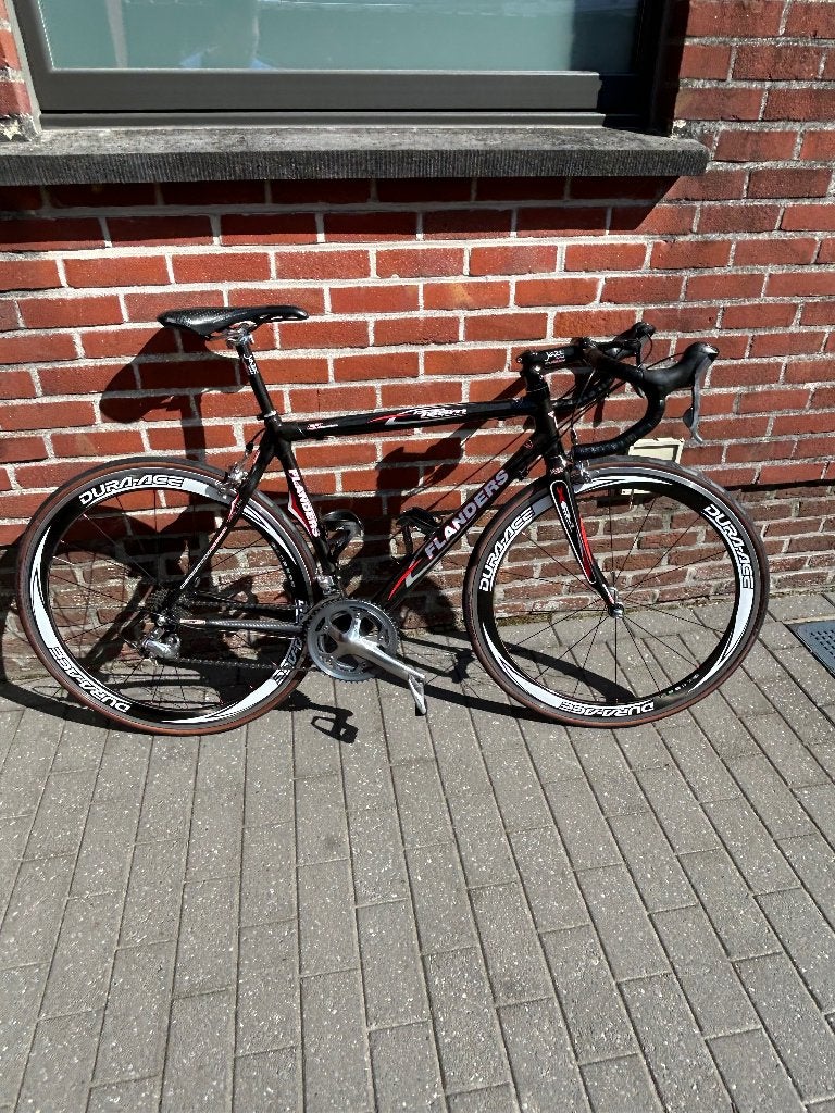 Top fiets Flanders, Fietsen en Brommers, Velgrem, Zo goed als nieuw, 15 tot 20 versnellingen, 53 tot 57 cm