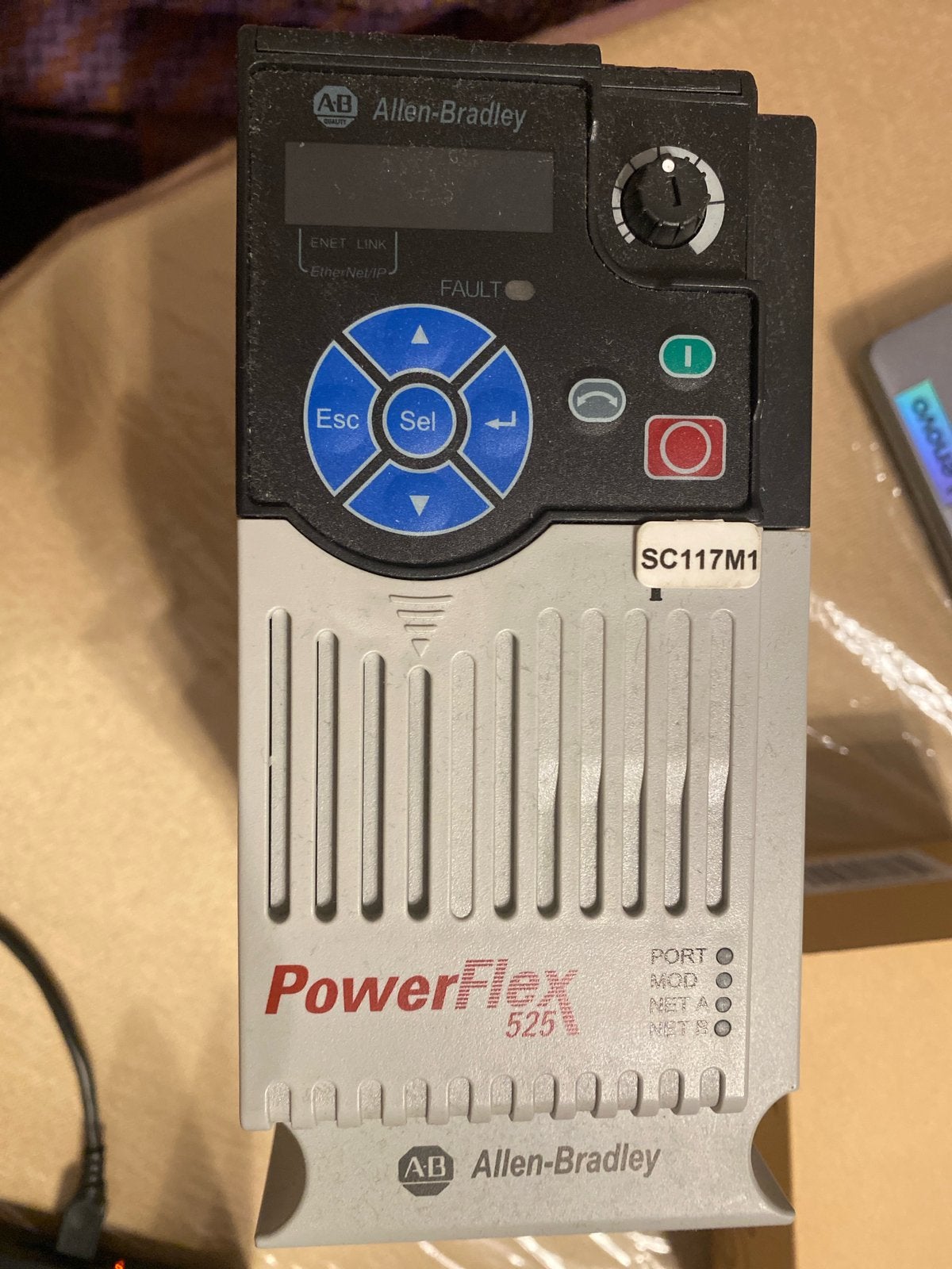 Allen-Bradley PowerFlex 525 Frequentieregelaar 4.0kW/5.0HP, Elektronische apparatuur, Ophalen of Verzenden, Gebruikt