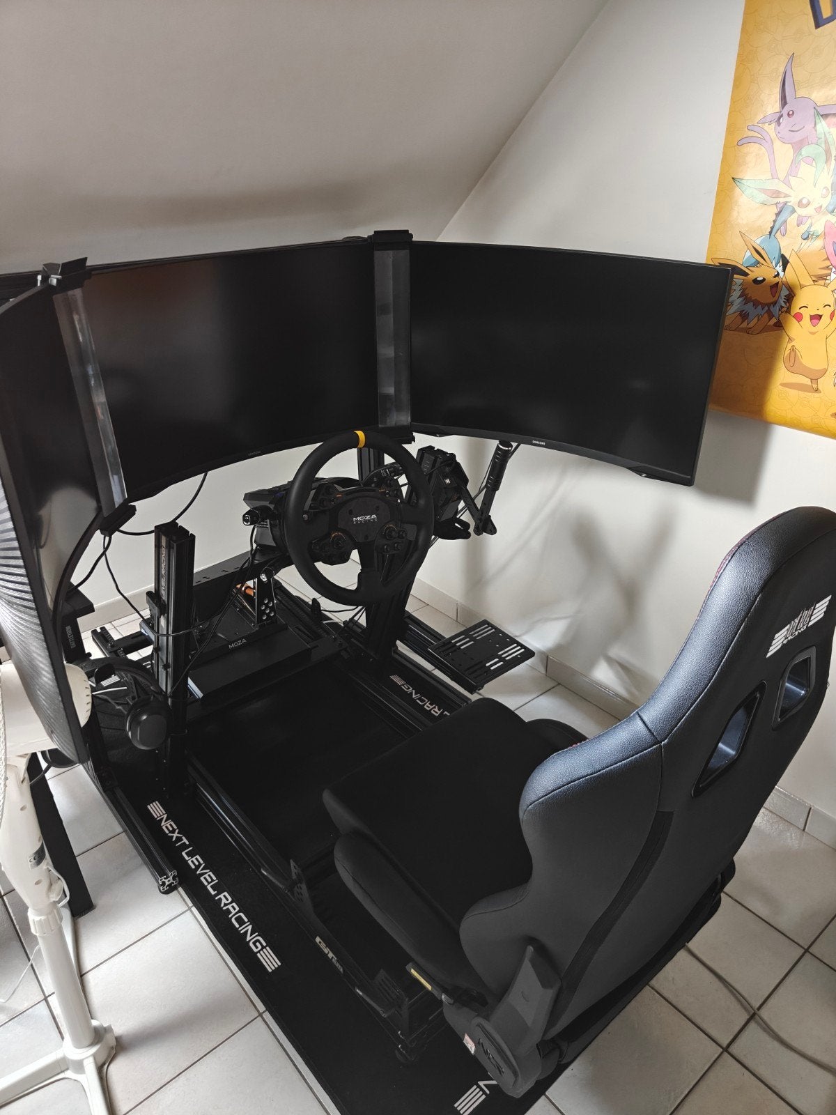 volledige simracing setup., Ophalen, Zo goed als nieuw