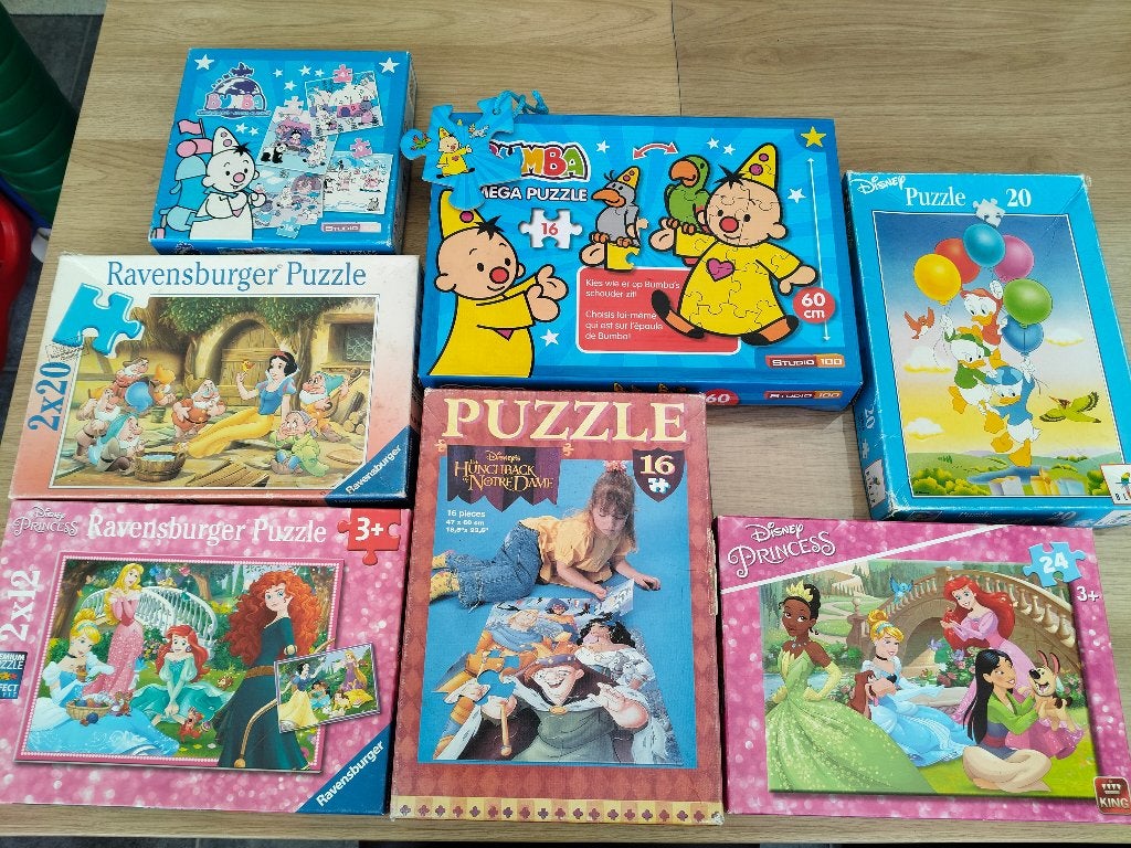 puzzels van 3 tot 6 jaar, Kinderen en Baby's, Ophalen, Gebruikt