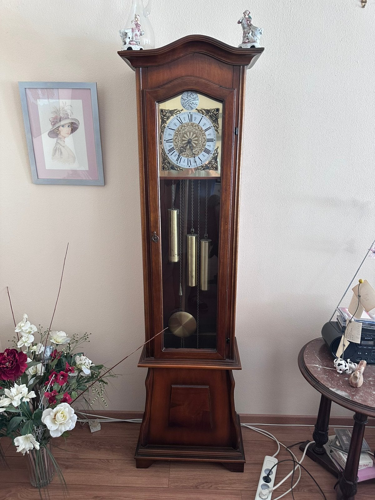 Tempus Fugit klok, Antiek en Kunst, Antiek | Klokken, Ophalen
