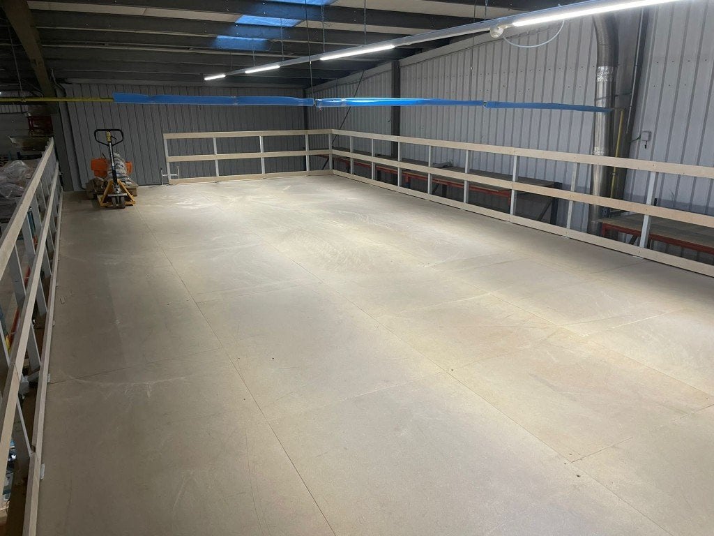 Gebruikte verdiepingsvloer 75m2, Ophalen of Verzenden