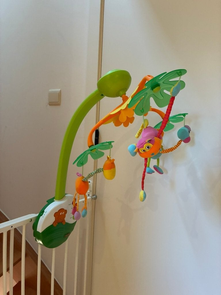 Tiny Love mobiele, Kinderen en Baby's, Ophalen, Zo goed als nieuw, Mobiel, Met licht