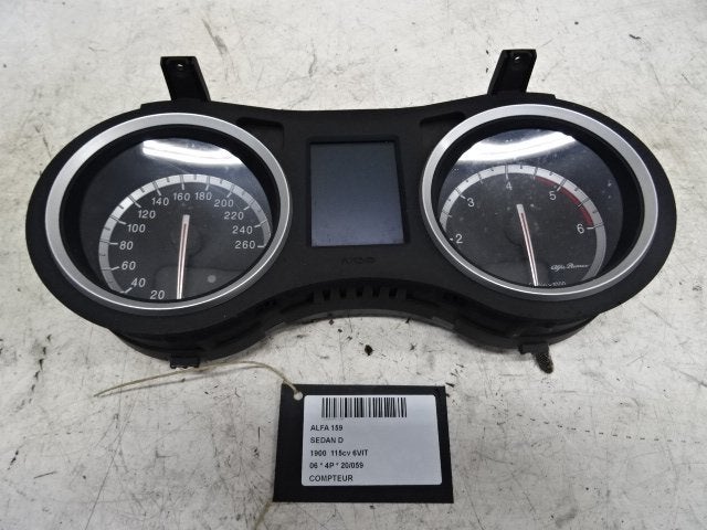 COMPTEUR DE VITESSE Alfa Romeo 159 (939AX) (0156072820), Autos : Pièces & Accessoires, Utilisé, Alfa Romeo