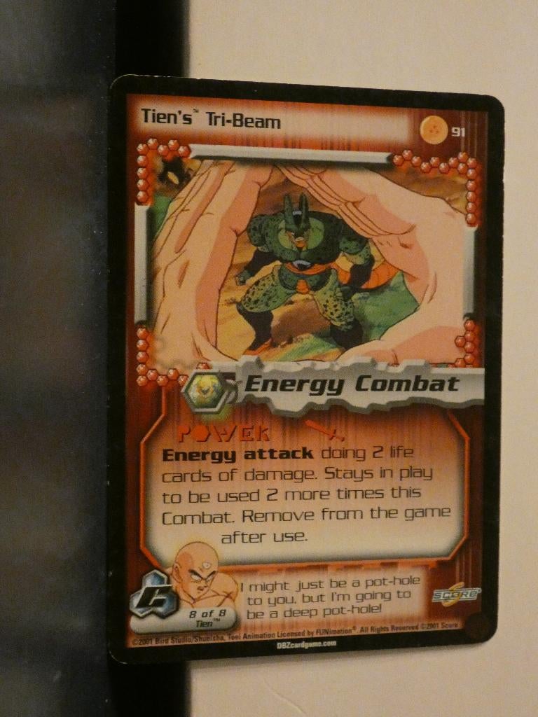 dragon ball z, Enlèvement, Utilisé, Cartes en vrac