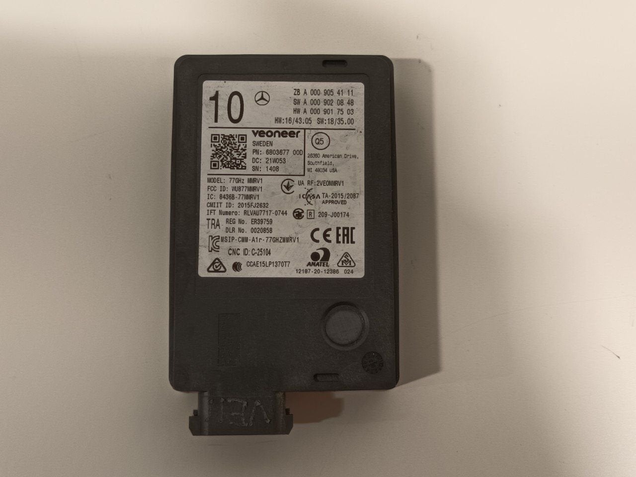 Sensor diversen Mercedes-Benz GLC, Onderdelen@venauto.nl, Van der Ven Autorecycling B.V., Ettenseweg 76, 4706 PB Roosendaal, The Netherlands