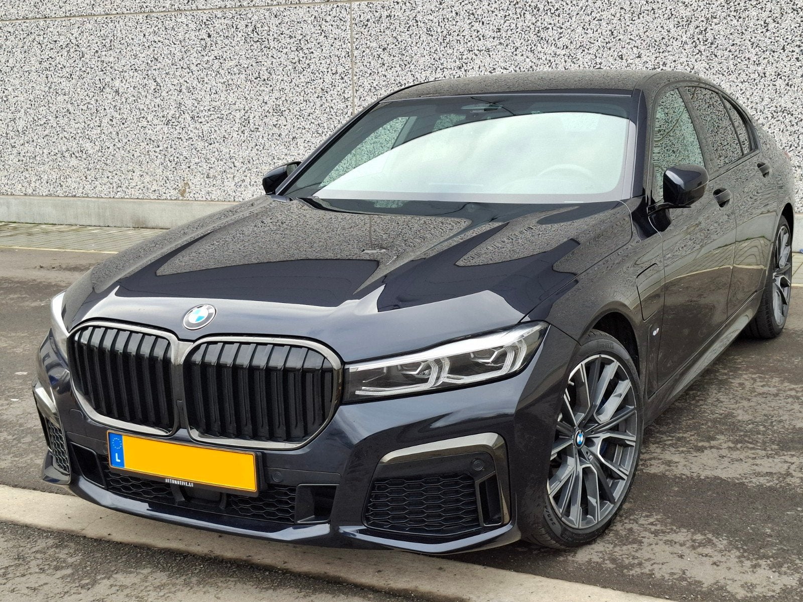 BMW 745, Auto's, Leder, Particulier, Lederen bekleding, Automaat