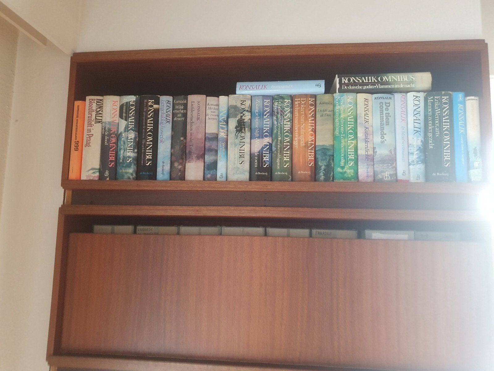 23 boeken, Ophalen