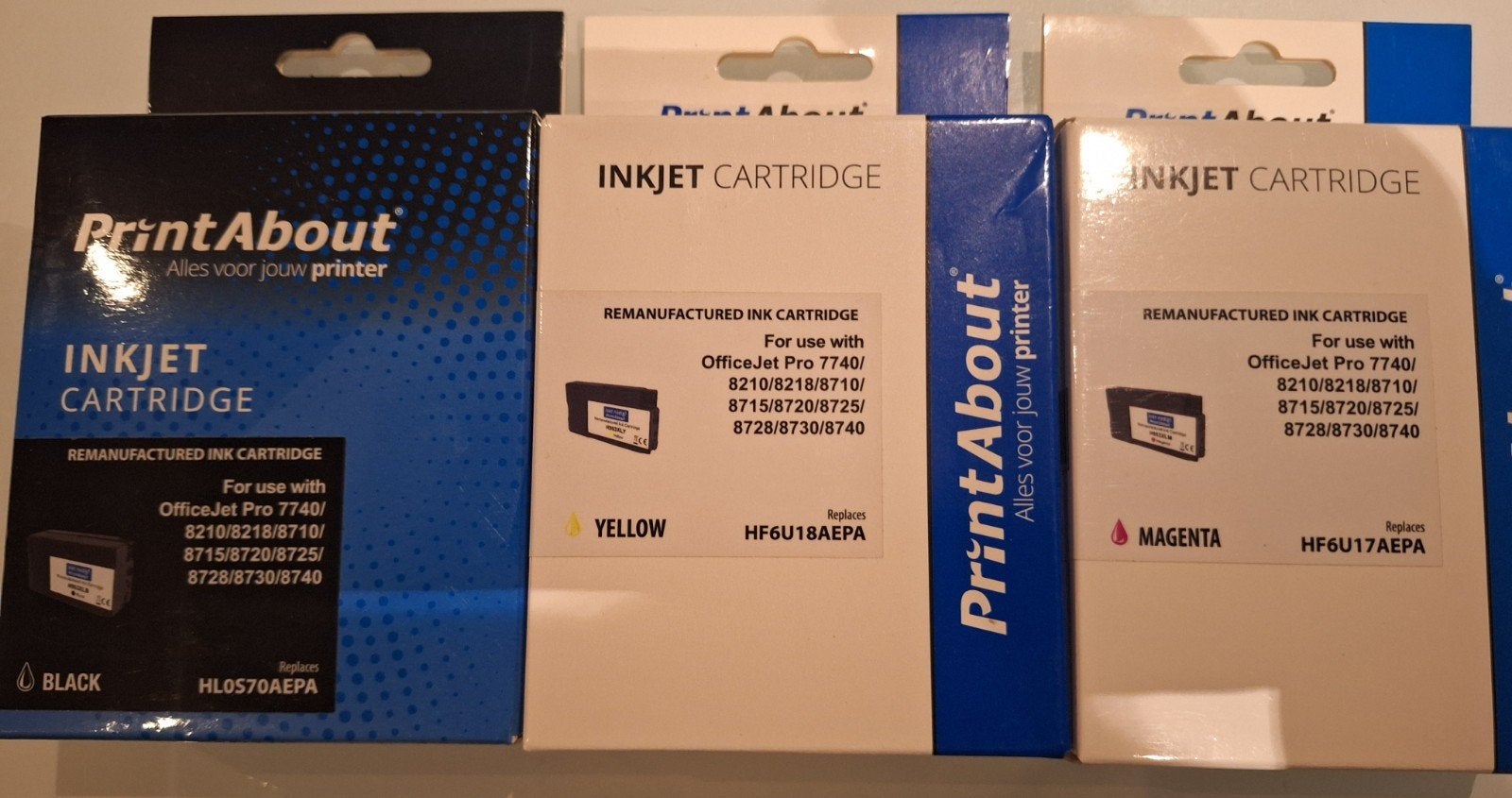 Inktpatroon model HP 953XL, Ophalen, Nieuw, Cartridge, PrintAbout