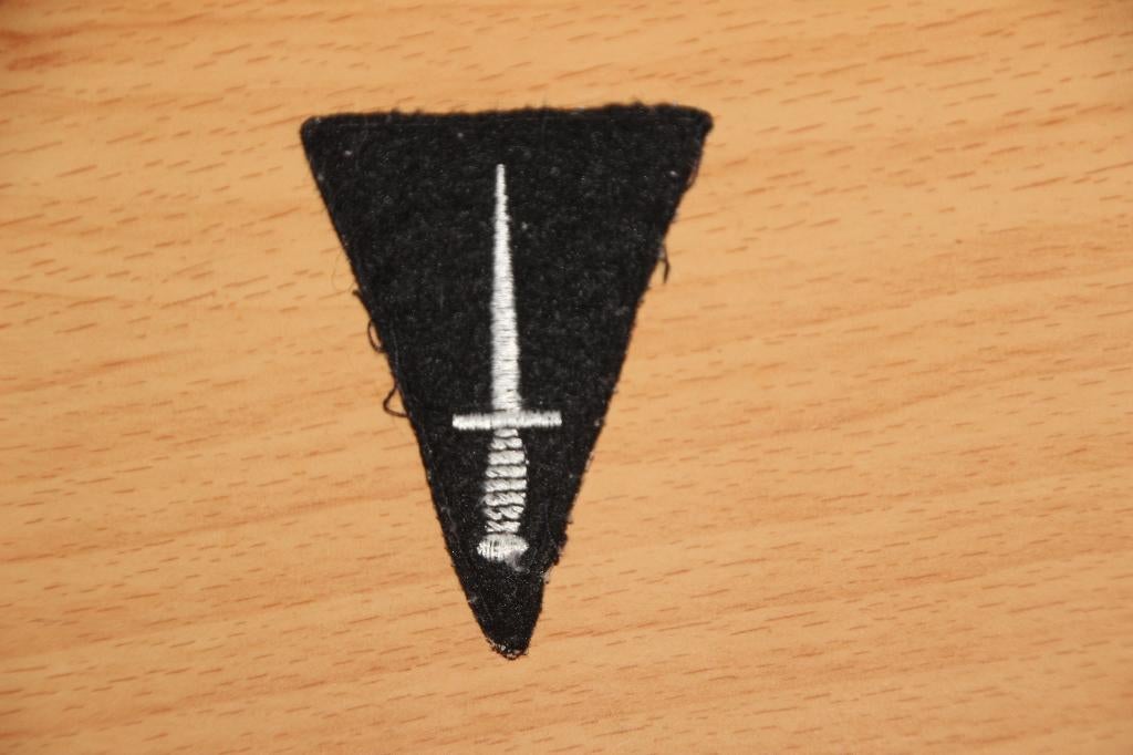 ABL Brevet A-Commando (zwart 2), Verzamelen, Verzenden, Landmacht, Embleem of Badge