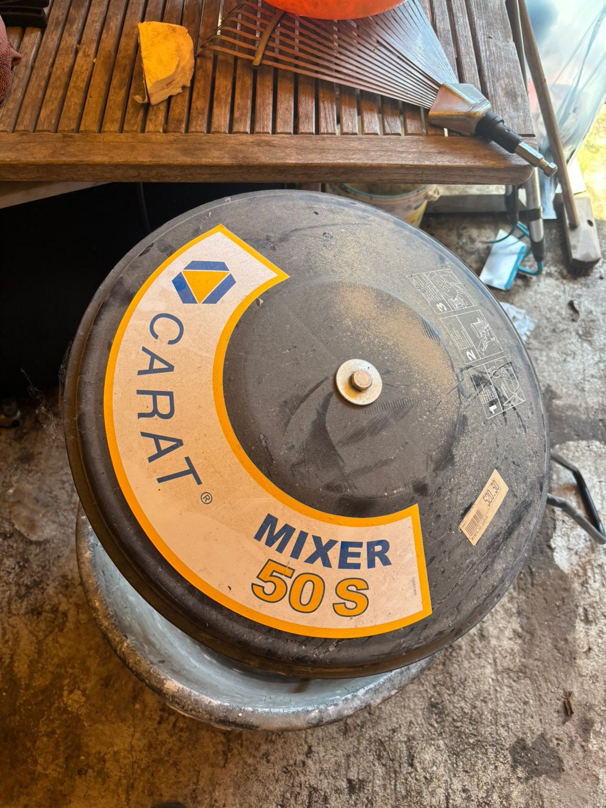 Carat mixer 50 s, Ophalen, Gebruikt