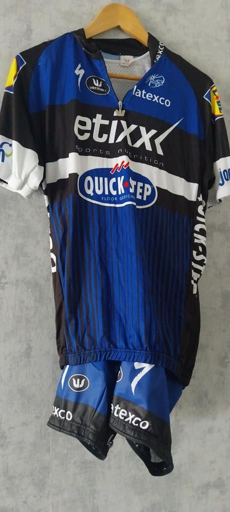Fietskleding vermarc etixx- Quick step, Ophalen