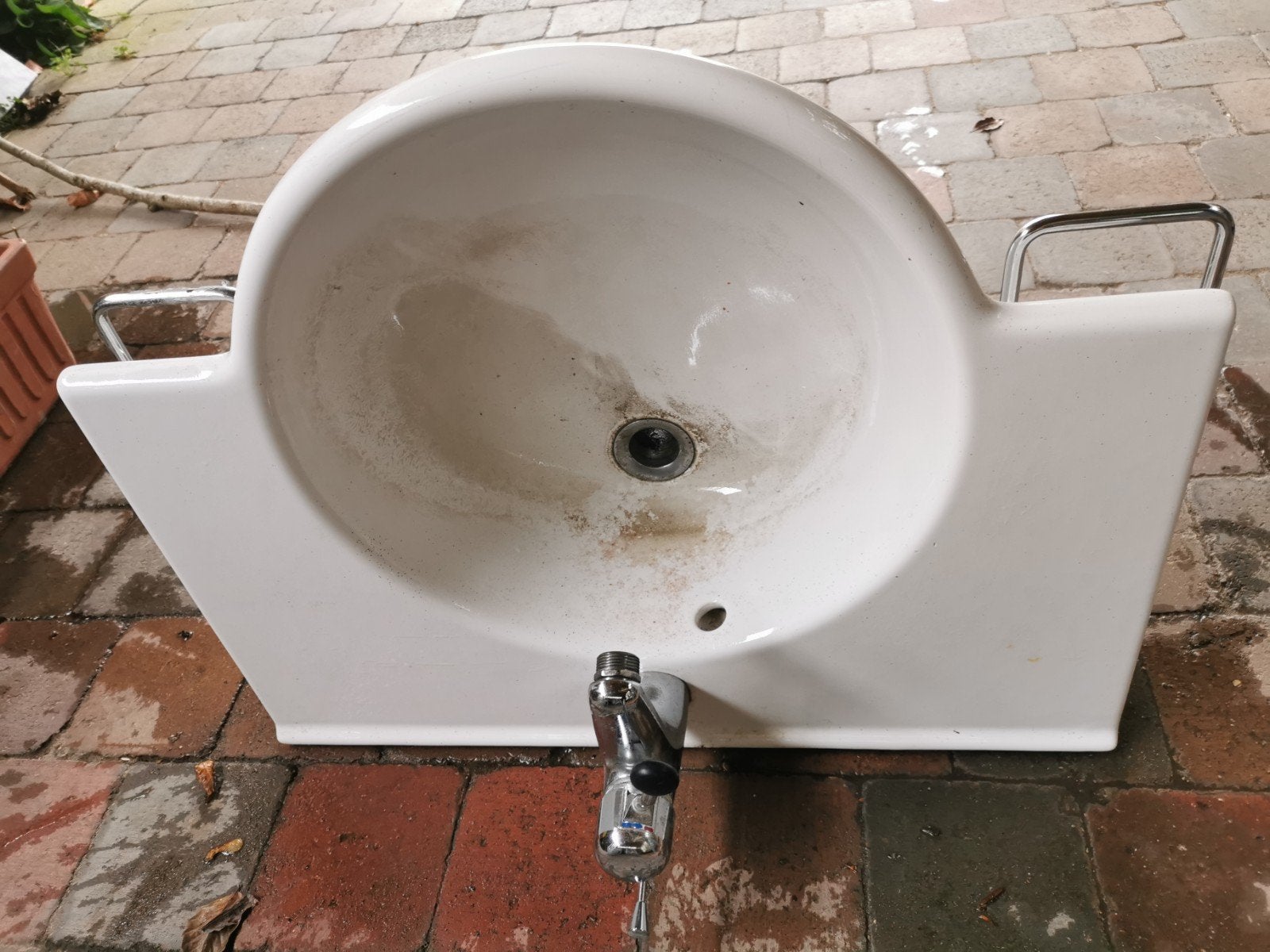 Lavabo, Bricolage & Construction, Sanitaire, Enlèvement, Utilisé, Pierre, Lavabo