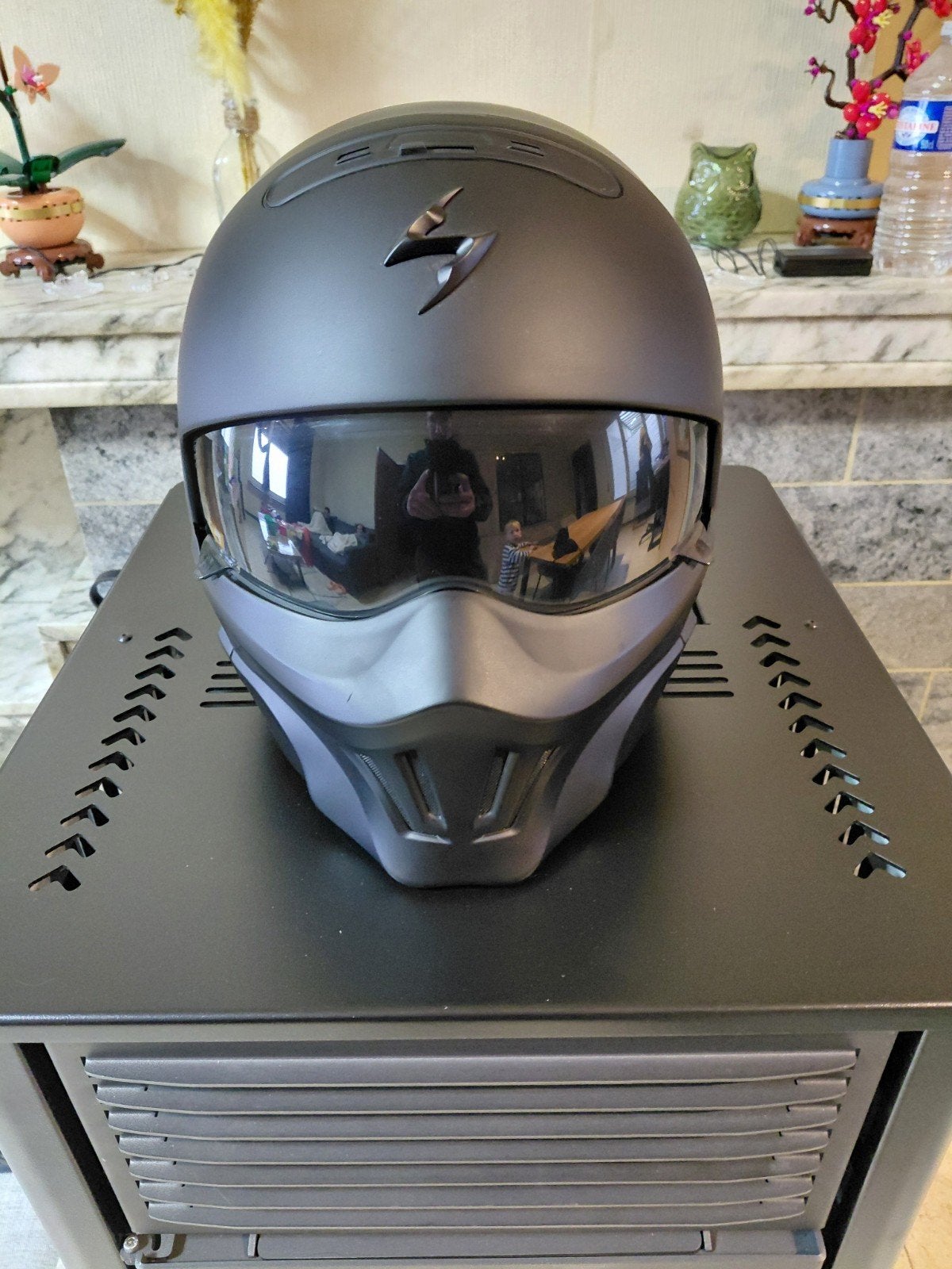 scorpion exo combat helm, Motoren, Ophalen of Verzenden