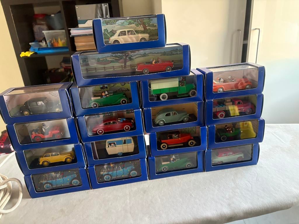 Voiture tintin, Ophalen, Zo goed als nieuw