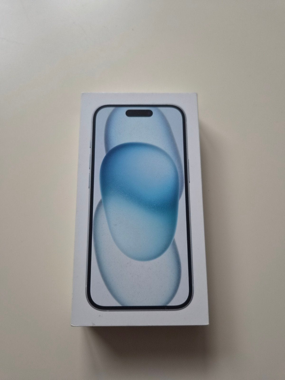 Boîte iPhone 15 128 Go Bleu – Boîte vide, Télécoms, 128 GB, IPhone 15, Enlèvement ou Envoi, Comme neuf