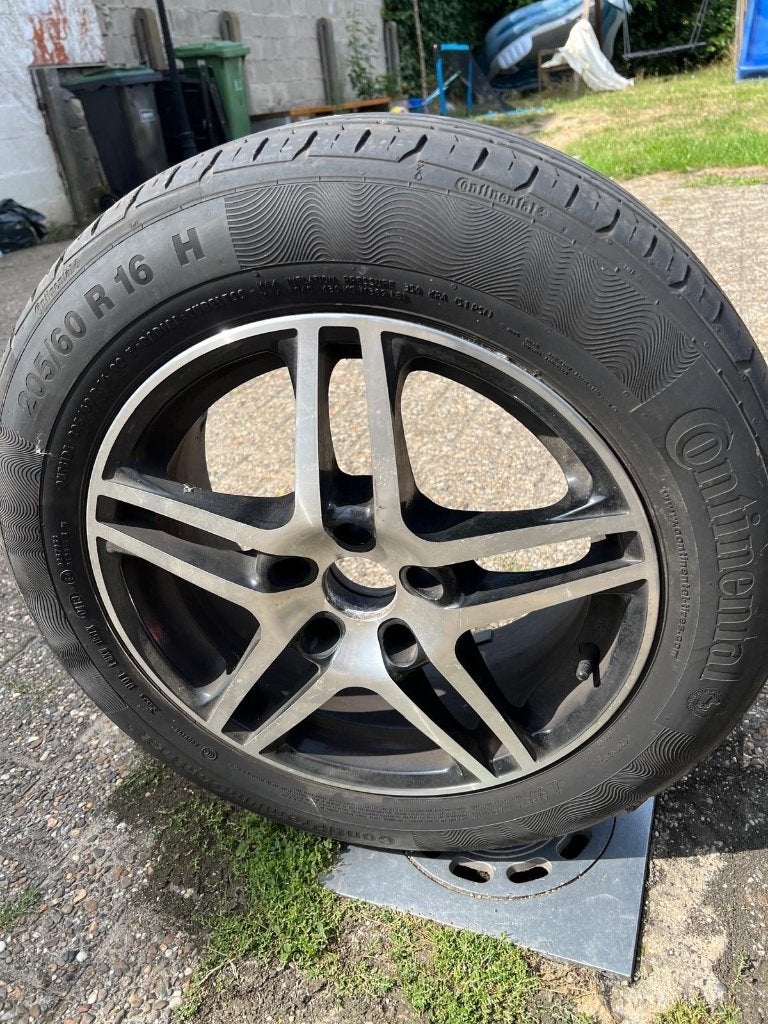 Banden en velgen Continental, Auto-onderdelen, Ophalen, Gebruikt, Band(en), Personenwagen