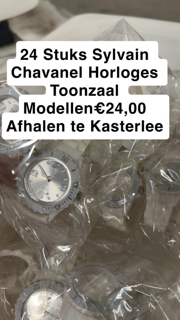 Montres Sylvain Chavanel, Enlèvement, Comme neuf