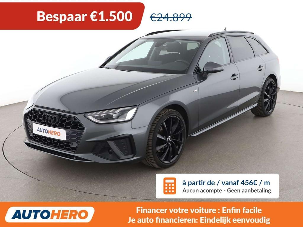 Audi A4 35 TFSI Mild-Hybrid S line (automatique), Autos, Argent ou Gris, Achat, A4, Noir