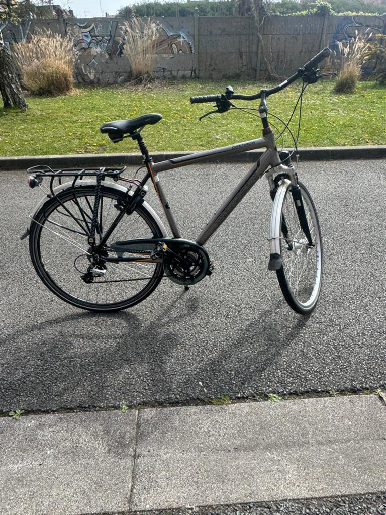 THOMPSON GRENADA 28 inch 21V-fiets., Vering, Velgrem, Zo goed als nieuw, Meer dan 20 versnellingen